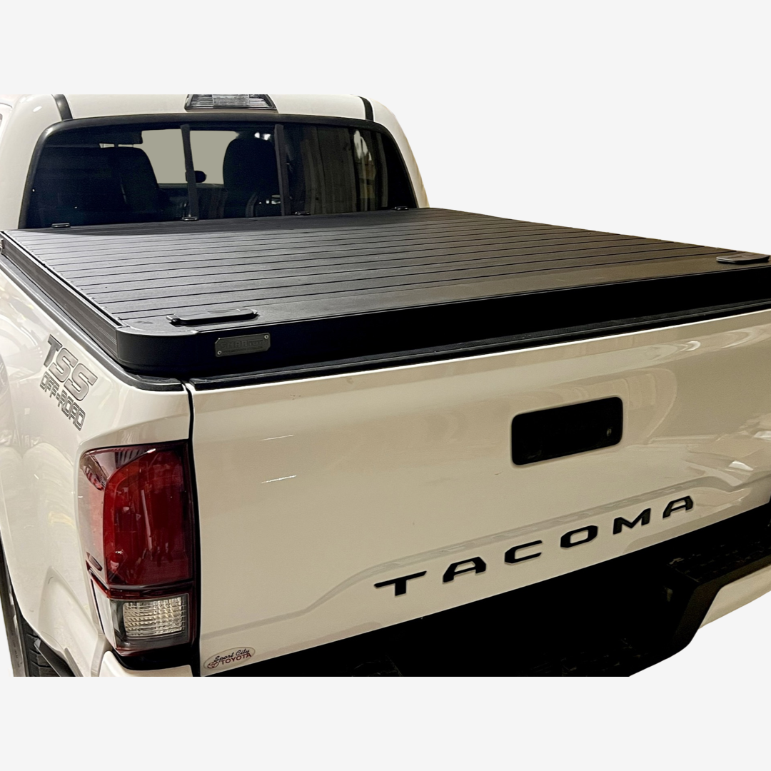 bed tarp Tourtop Truck Bed Cover Toyota Tacoma 2016-2023