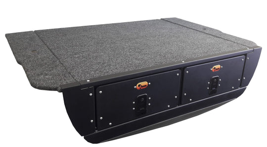 Toyota Land Cruiser 300/Lexus LX600 Twin Drawer System - By Big Country 4x4