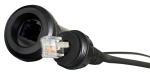 IP67 Microphone Extension Lead (6 1/2ft) with Panel Mount – Suit XRS-390C