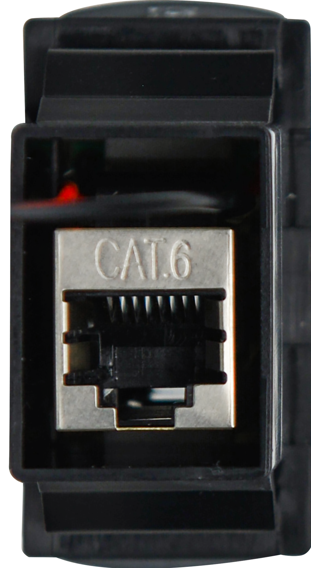 RJ45 Pass-Through Adaptor - Type 6 (White)