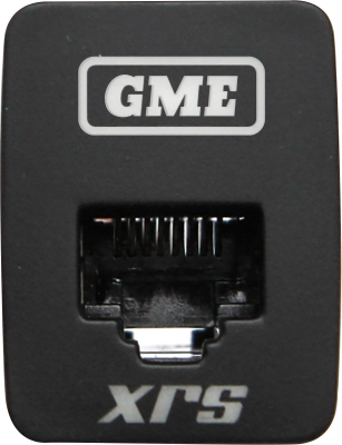 RJ45 Pass-Through Adaptor - Type 8 (White)
