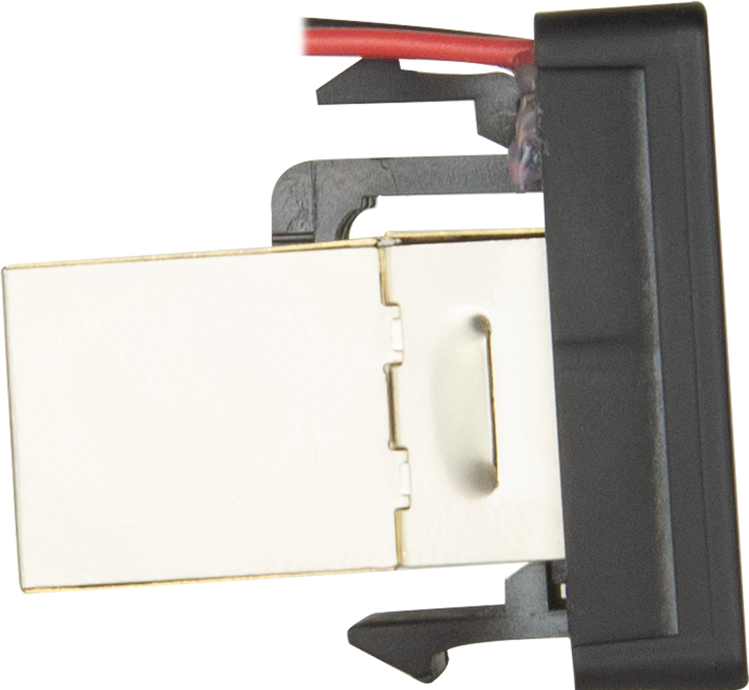 RJ45 Pass-Through Adaptor - Type 1 (White)