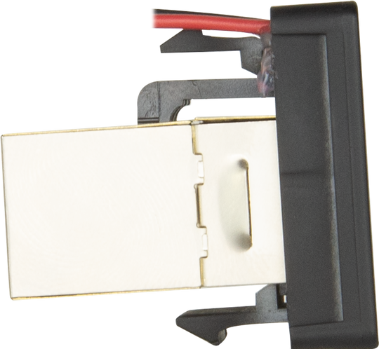 RJ45 Pass-Through Adaptor - Type 1 (White)
