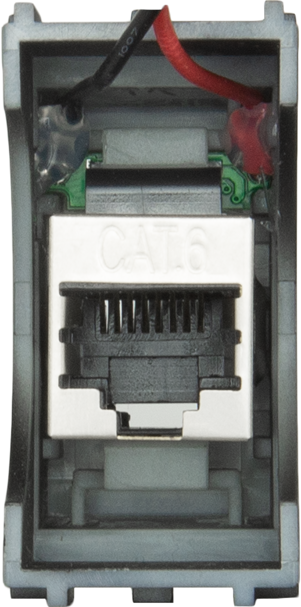 RJ45 Pass-Through Adaptor - Type 3 (Red)
