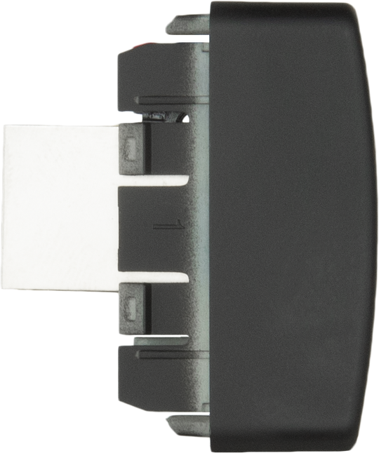 RJ45 Pass-Through Adaptor - Type 4 (Red)