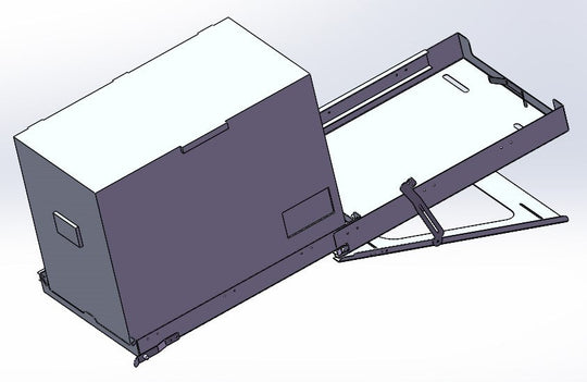 Fridge Tip Slider 65L - By Big Country 4x4