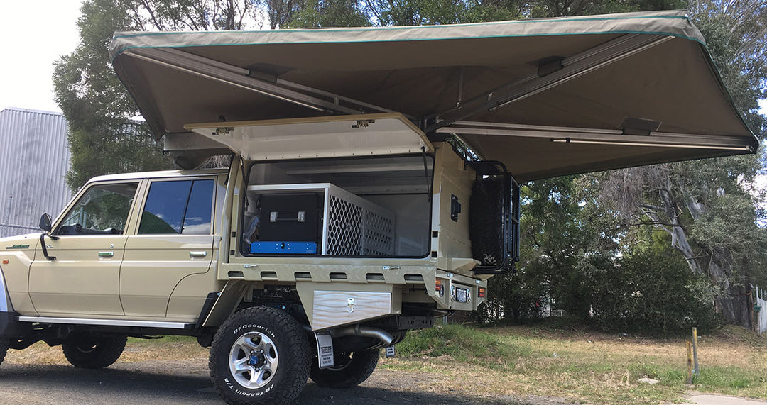 Ostrich Wing Awning