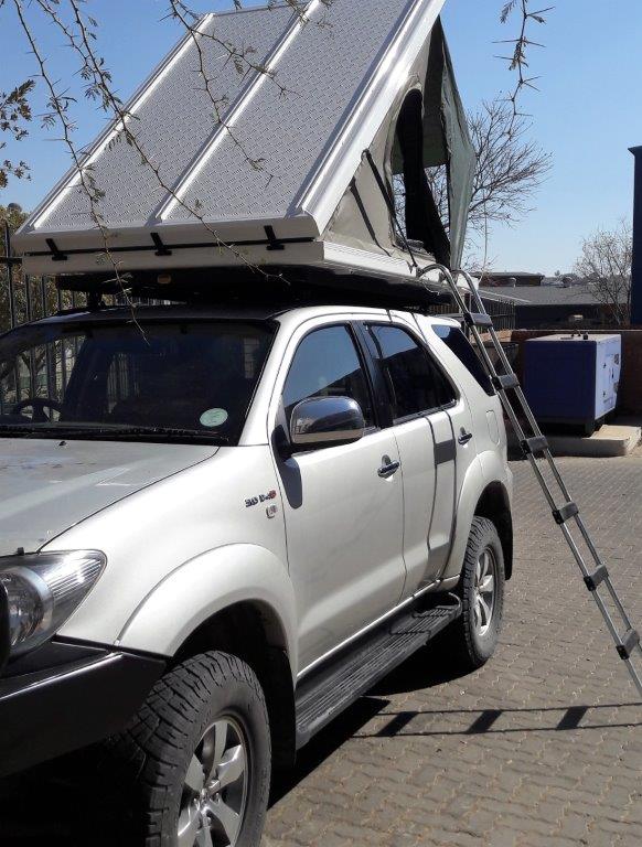 toyota hilux roof top tent Penthouse Tent XL – Rugged Bound Supply Co