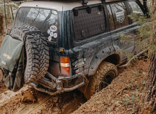 Toyota Land Cruiser 80/Lexus LX450 Gull Wing Windows - By Big Country 4x4