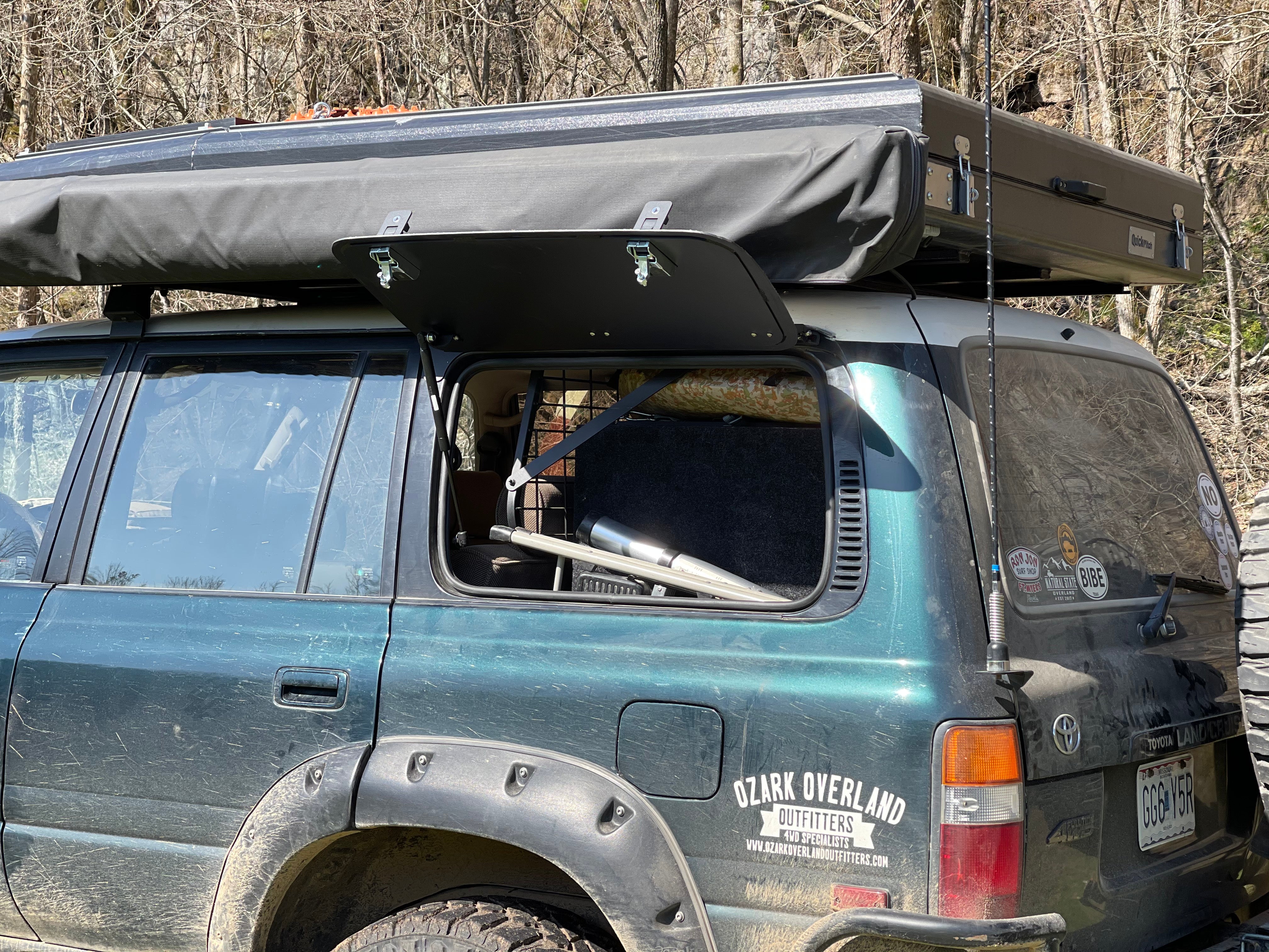 Toyota Land Cruiser 80/Lexus LX450 Gull Wing Windows - By